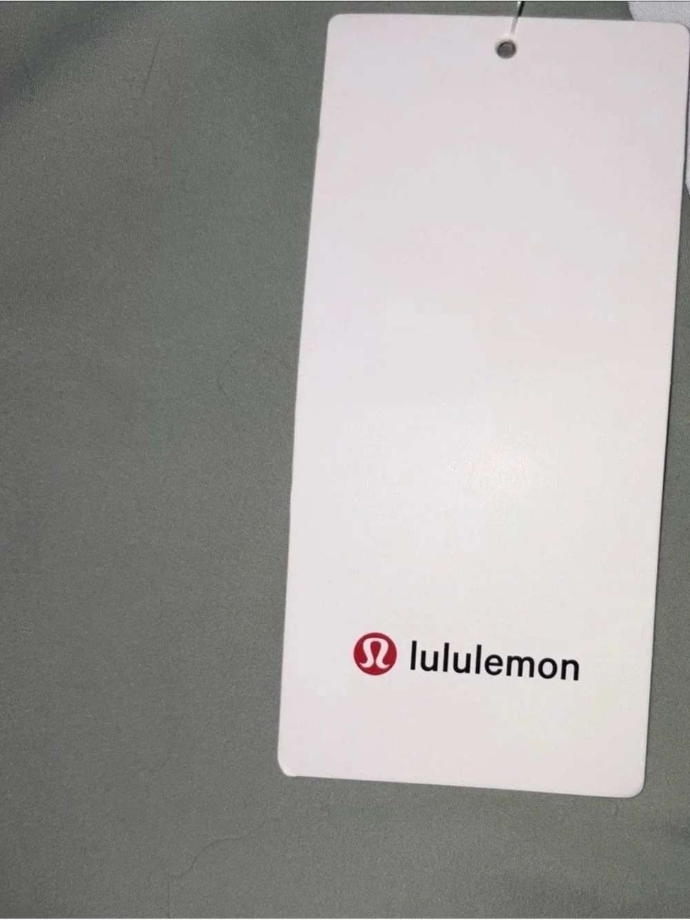 NWT LULULEMON SIZE 14 ALIGN HIGH RISE 6” SHORT AUTHENTIC FOG GREEN RETAIL $64